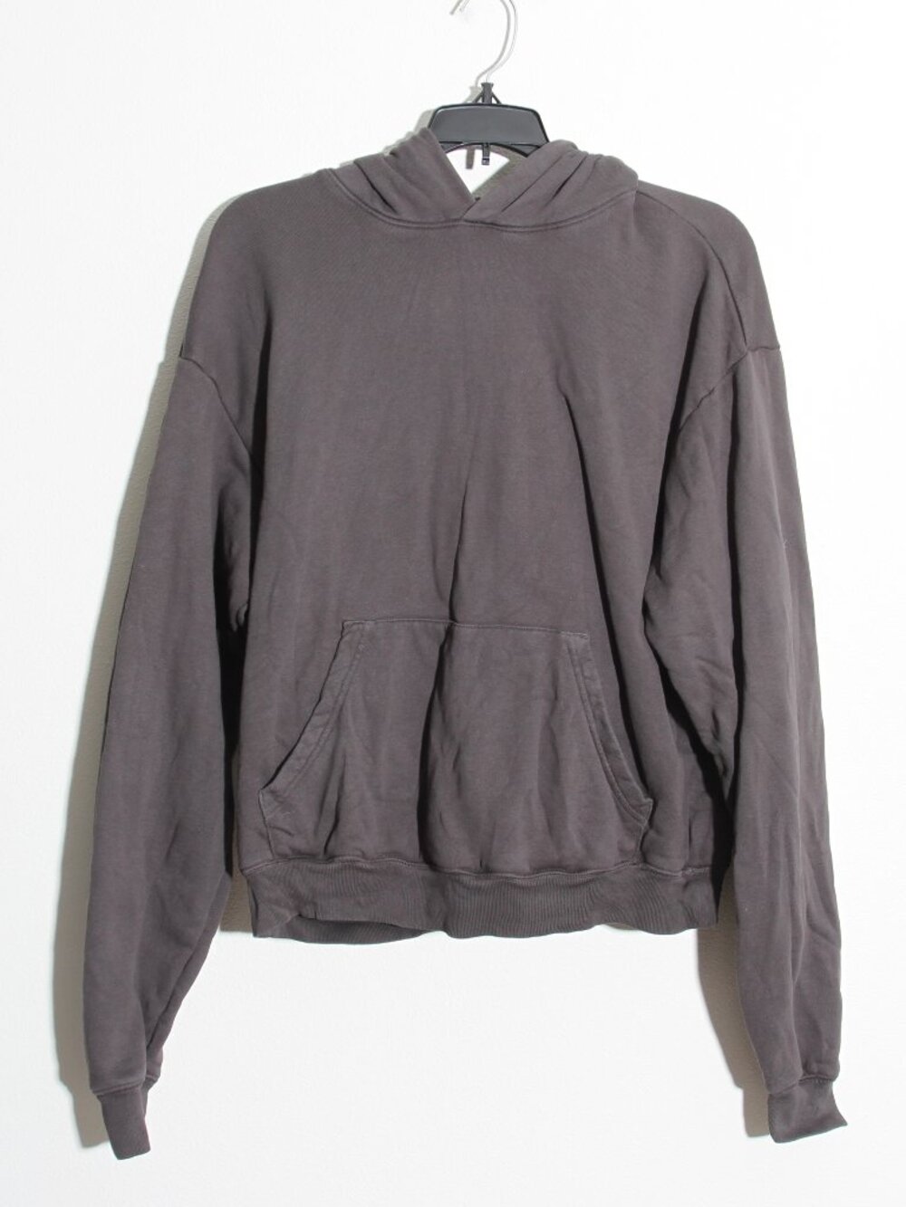 SKIMS Women's Cotton French Terry Classic Hoodie Pullover Gray Size Small